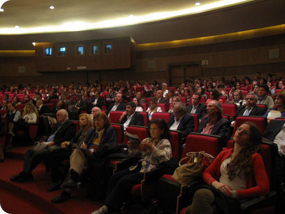foto de audiencia en un evento en la venue